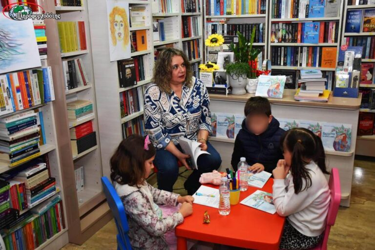 Την παγκόσμια ημέρα παιδικού βιβλίου γιόρτασε το βιβλιοπωλείο Ηλιοτρόπιο – Καλεσμένη η Βούλα Κοτσάλου