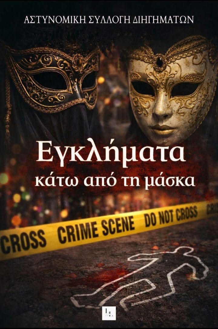H νύχτα της Αποκριάς: διήγημα στην Αστυνομική Συλλογή Λογοτεχνίας με τον τίτλο “Εγκλήματα κάτω απο τη Μάσκα”